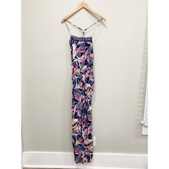 Laundry by Shelli Segal Tropical Print Jumpsuit Size  2 - Picture 4 of 8
